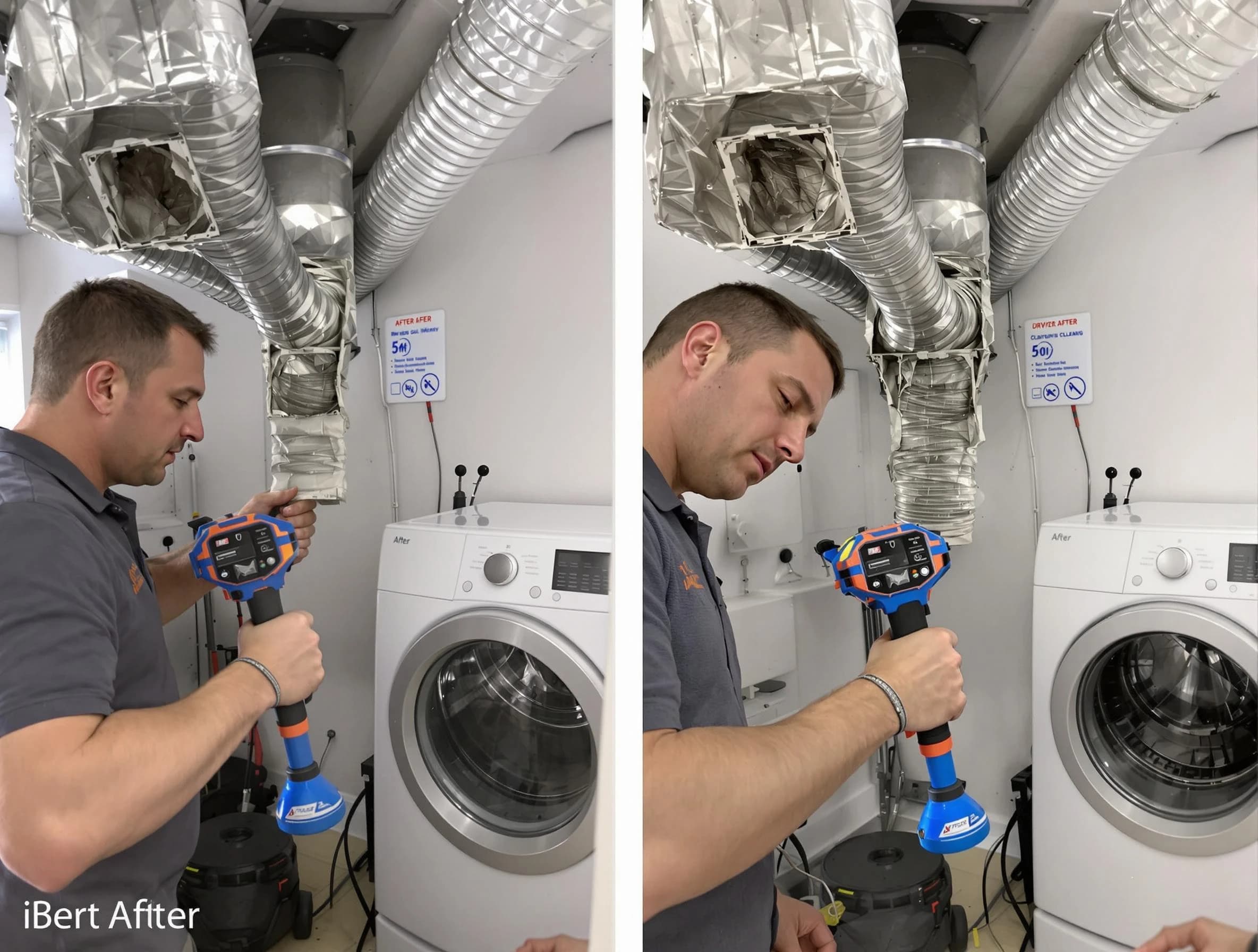 Professional clogged vent cleaning by Maricopa Dryer Vent Cleaning in Maricopa