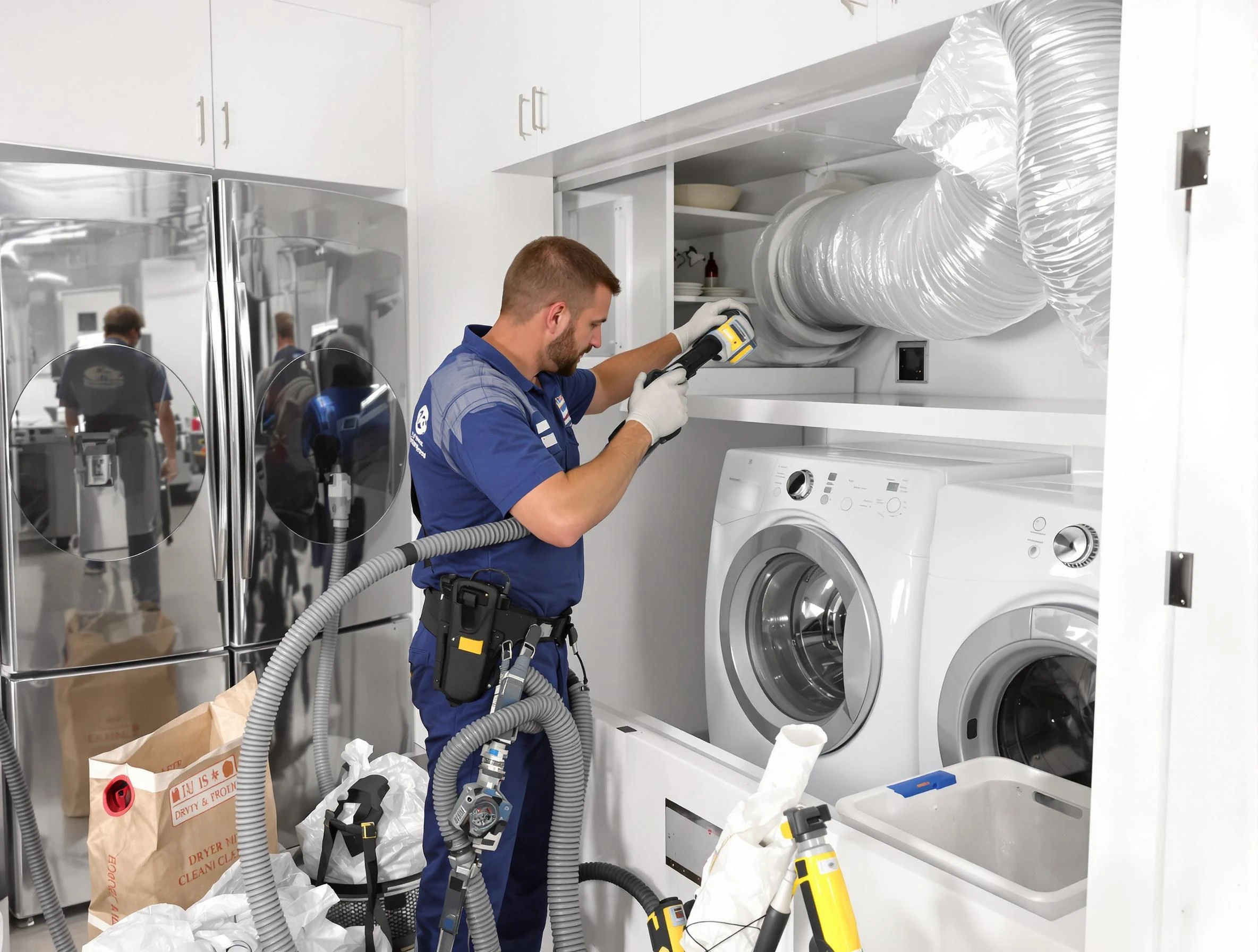 Professional duct cleaning by Maricopa Dryer Vent Cleaning in Maricopa