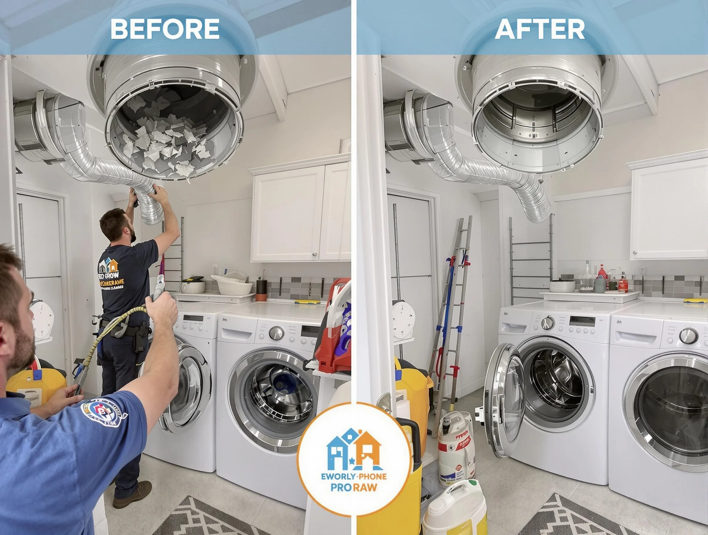 Residential dryer vent cleaning by Maricopa Dryer Vent Cleaning in Maricopa